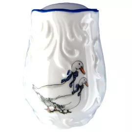 перечница Рококо Гуси, фарфор