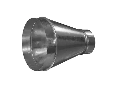 переход 125х100 оцинк сталь