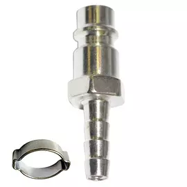 переходник FUBAG рапид-штуцер елочка 8мм с обжимным кольцом 8х13мм 1шт