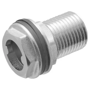 переходник с фланцем для резервуара 1/2" НР