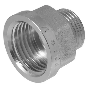 переходник с ребордой MPF 1/2"х3/8" ВР/НР латунь резьба