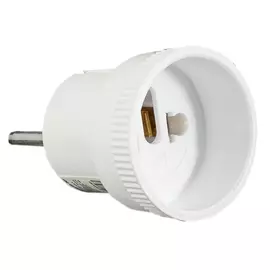 переходник СТАРТ 6А 250В стакан белый