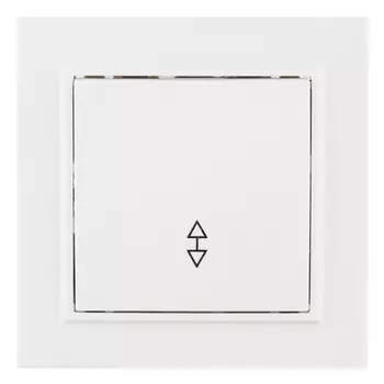 переключатель 1-клавишный EKF Минск 10А белый