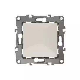 переключатель 1-клавишный ЭРА серия 12 слоновая кость