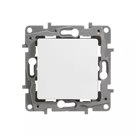 переключатель 1-клавишный LEGRAND Etika белый