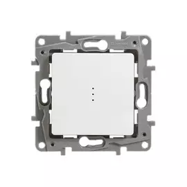 переключатель 1-клавишный LEGRAND Etika с индикацией белый