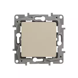 переключатель 1-клавишный LEGRAND Etika слоновая кость
