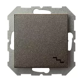 переключатель 1-клавишный LIREGUS Epsilon черный