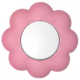 переключатель 1-клавишный METALKA MAJUR Happy Цветок зажимы без винтов белый розовый