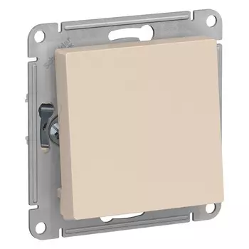 переключатель 1-клавишный SCHNEIDER ELECTRIC Atlas Design 10А бежевый