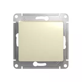 переключатель 1-клавишный SCHNEIDER ELECTRIC Glossa бежевый