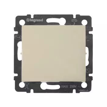 переключатель Legrand Valena 1-клавишный IP20 слоновая кость