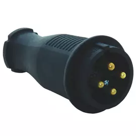 переносная вилка каучук 3Р+Е 32A IP44 черный