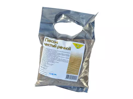 песок для растений Нескучный сад 1кг очищенный речной