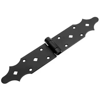 петля фигурная 140х140мм черная