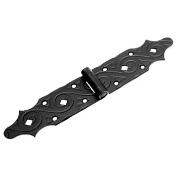 петля фигурная 140х140мм кованая черная