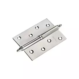 петля разъемная MORELLI 100х70х2,5мм R никель с коронкой