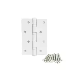 петля универсальная AVERS 100х70х2,5мм белая