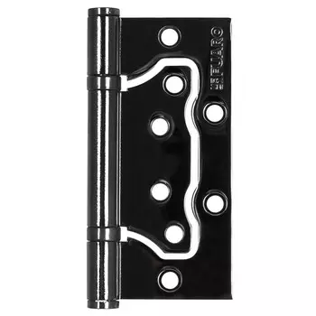 петля универсальная бабочка FUARO 100х75х2,5мм глянцевый черный