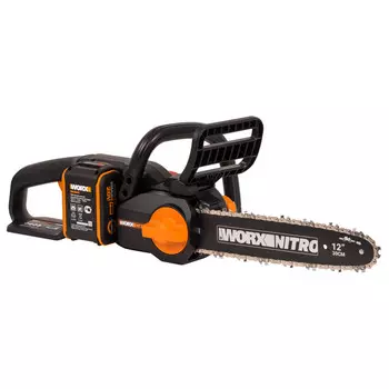 пила цепная аккумуляторная WORX WG350E 20В Li-lon 4Ач c АКБ и ЗУ