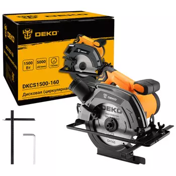 пила циркулярная DEKO DKCS1500-160 1500Вт 160мм