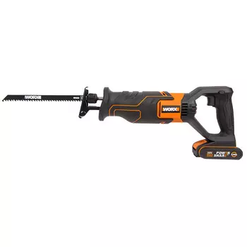 пила сабельная WORX WX500 230мм 20В Li-Ion с АКБ аккумуляторная