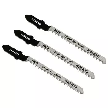 пилки для лобзика по дереву KENDO T101AO 3шт