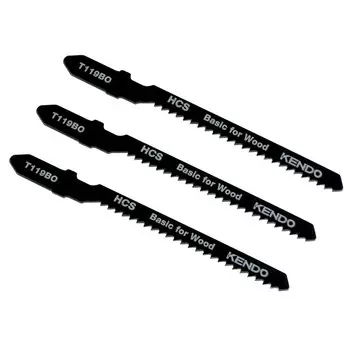 пилки для лобзика по дереву KENDO T119BO 3шт