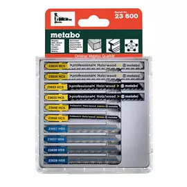 пилки для лобзика по дереву, металлу, синтетич. материалам METABO 10шт