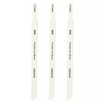 пилки для лобзика по металлу KENDO T318AF 3шт