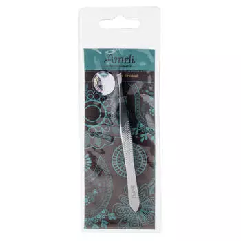 пинцет для бровей AMELI нерж. сталь