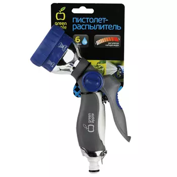 пистолет-распылитель GREEN APPLE 6 режимов
