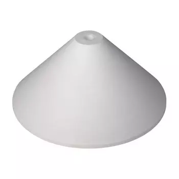 плафон для лампы конический Е27 пластик белый