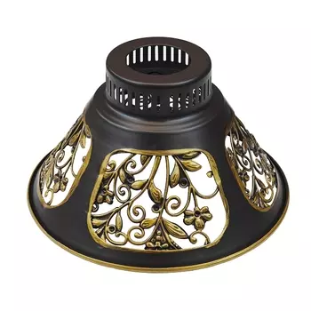 плафон металл Jupiter Lighting Е27 черный с золотом