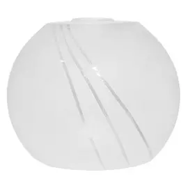 плафон стекло АВРОРА СВЕТ Эллипс Е14 белый