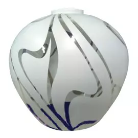 плафон стекло АВРОРА СВЕТ Ладера Е27 белый