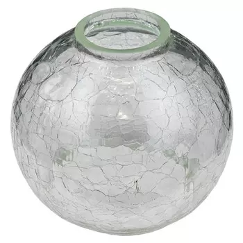 плафон стекло Jupiter Lighting Полушар кракле Е27 прозрачный