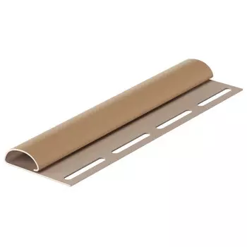 планка для сайдинга DOCKE финишный профиль капучино 3000мм