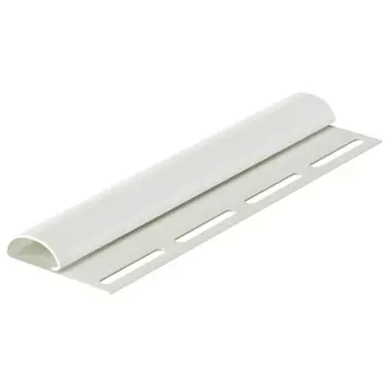 планка для сайдинга DOCKE финишный профиль 3000мм пломбир