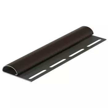 планка для сайдинга DOCKE финишный профиль 3000мм шоколад