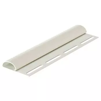 планка для сайдинга DOCKE финишный профиль 3000мм сливки