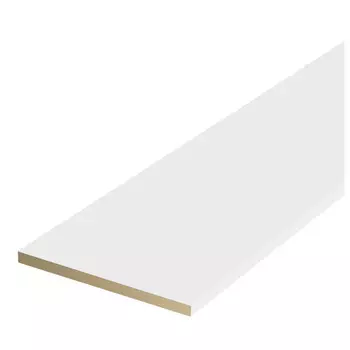 планка доборная VELLDORIS Белая прямая 200мм полипропилен