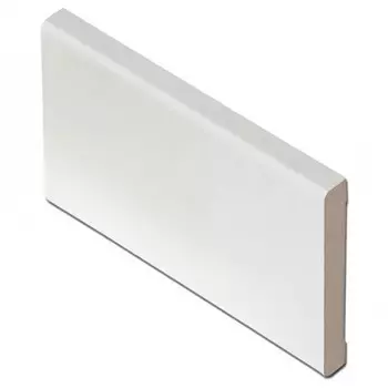 планка доборная Verda 100мм белый ламинированная