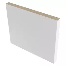 планка доборная VERDA 120мм ПВХ белый