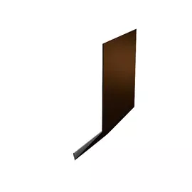 планка карнизная, 2000х100х65 мм, коричневая