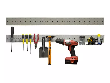 планка настенная ESSE перфорированная 1000х77мм серый