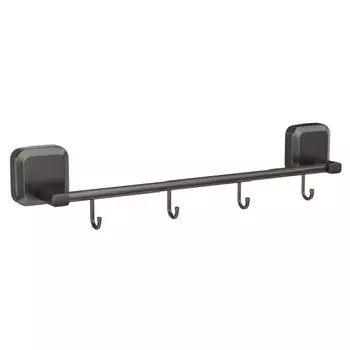 планка с 4 крючками KLEBER Storm 32см вороненая сталь