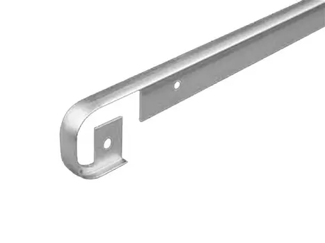 планка для столешниц Вардек 26мм соединительная Т-обр. алюминий матовый