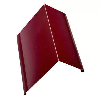 планка торцевая 2000х100х80мм красная