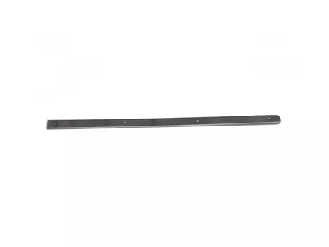 планка для столешниц Вардек 26мм торцевая закрытая правая нерж.сталь матовая